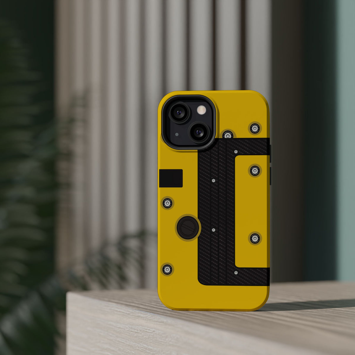 Yellow K Series Engine Phone Case