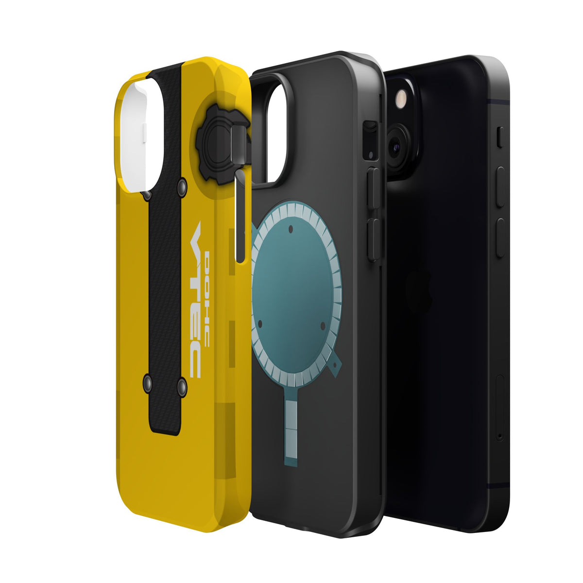 Yellow B Series Engine Phone Case