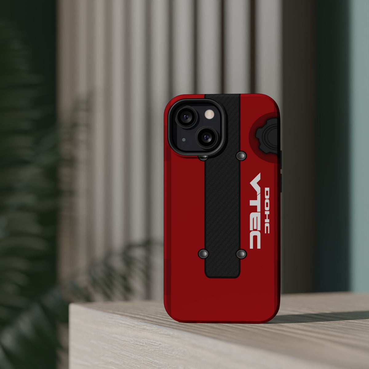 Red B Series Engine Phone Case
