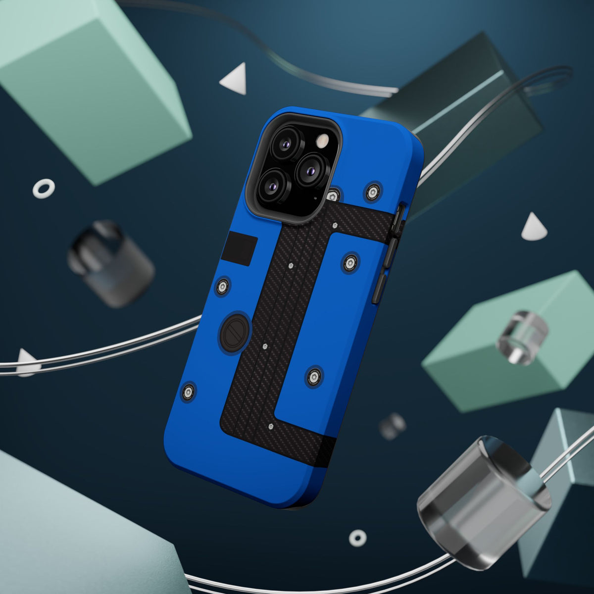 Blue K Series Engine Phone Case