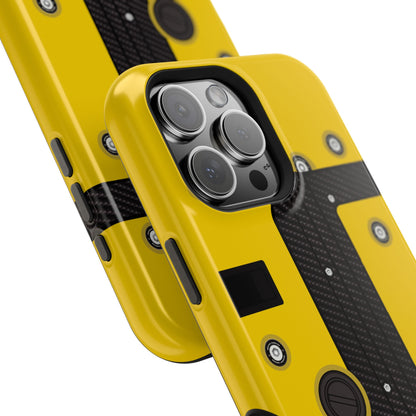Yellow K Series Engine Phone Case