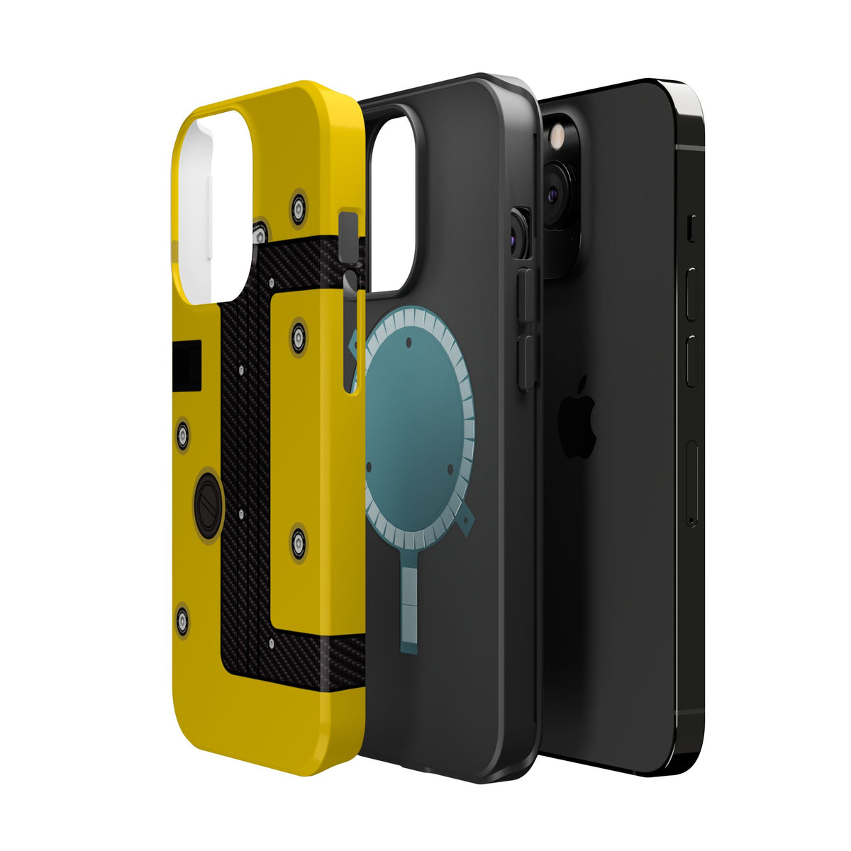 Yellow K Series Engine Phone Case