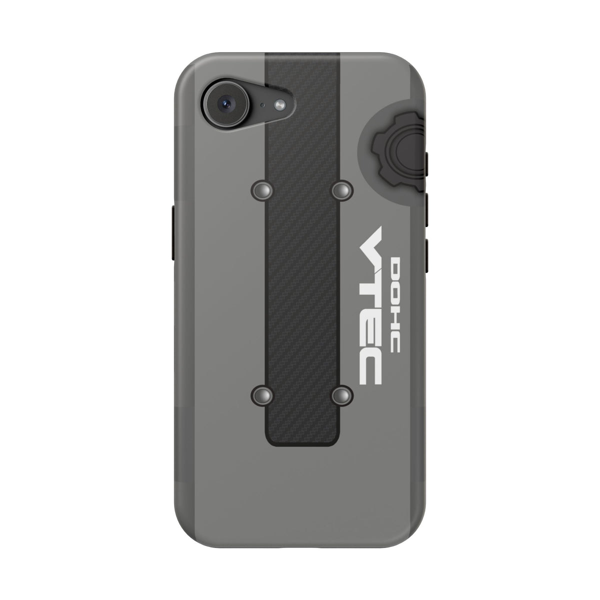 Gray B Series Engine Phone Case
