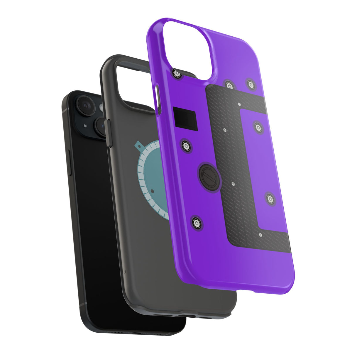 Purple K Series Engine Phone Case