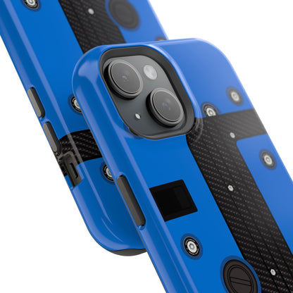 Blue K Series Engine Phone Case
