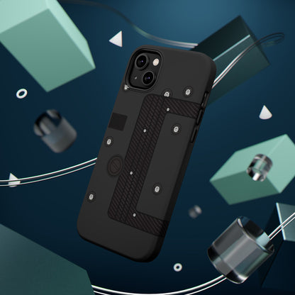 Black K Series Engine Phone Case