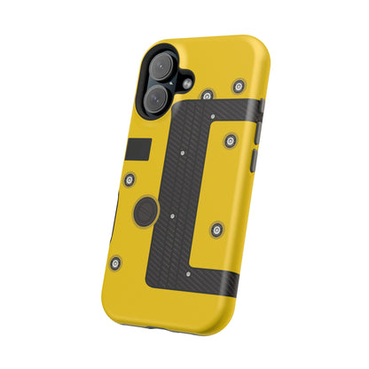 Yellow K Series Engine Phone Case