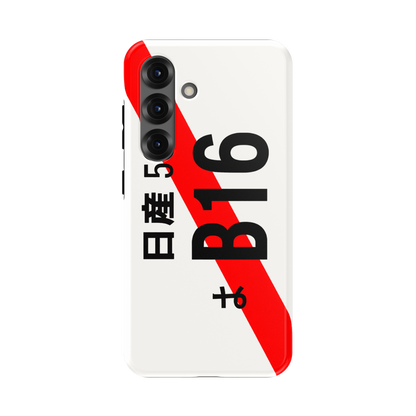 B16 Plate Phone Case