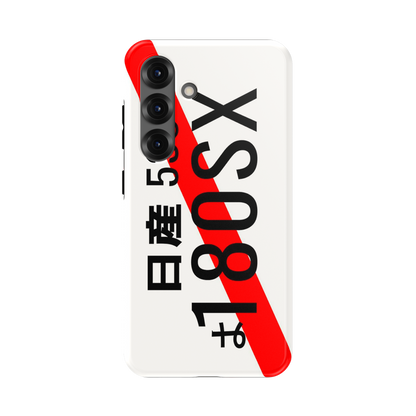 Nissan 180SX Plate Phone Case