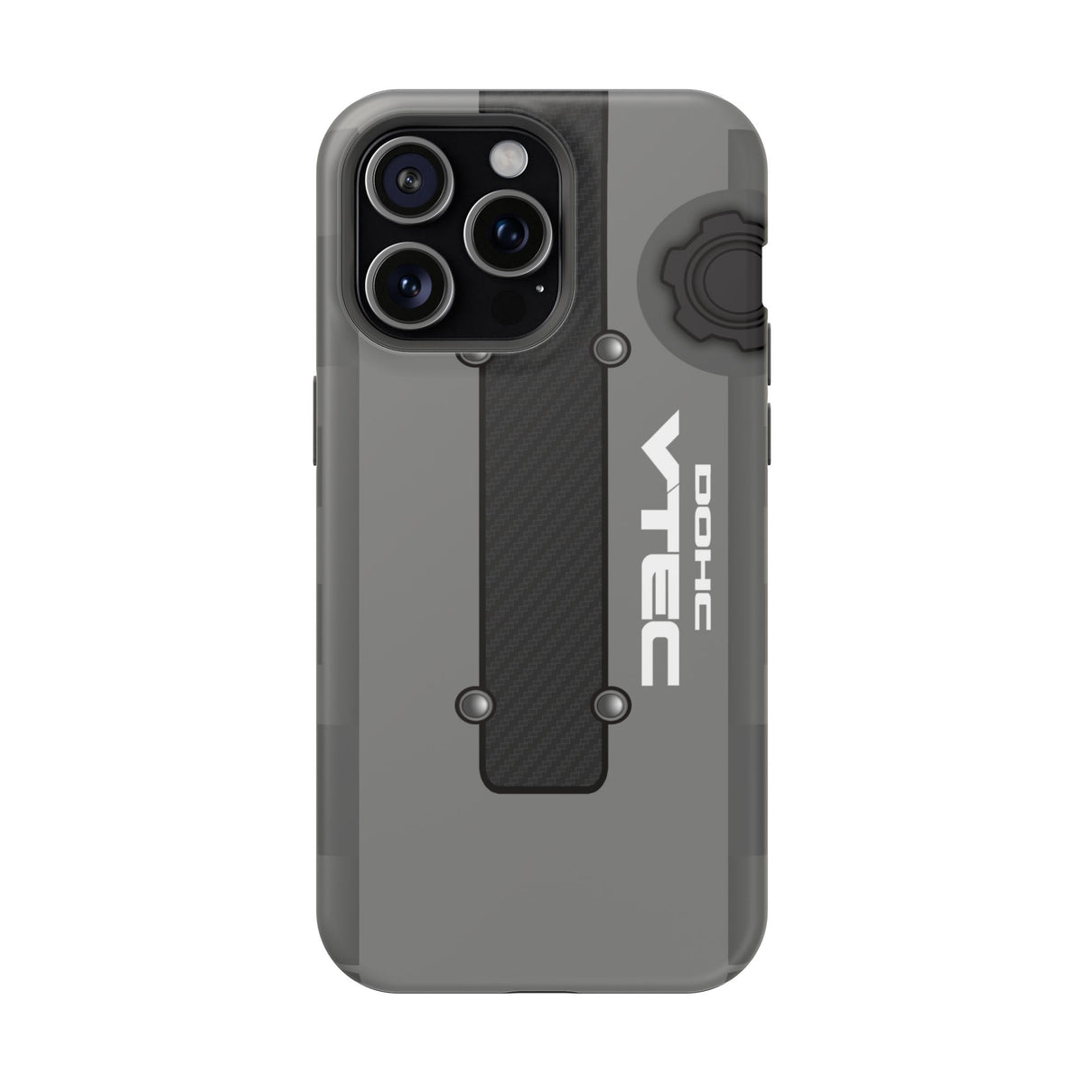 Gray B Series Engine Phone Case