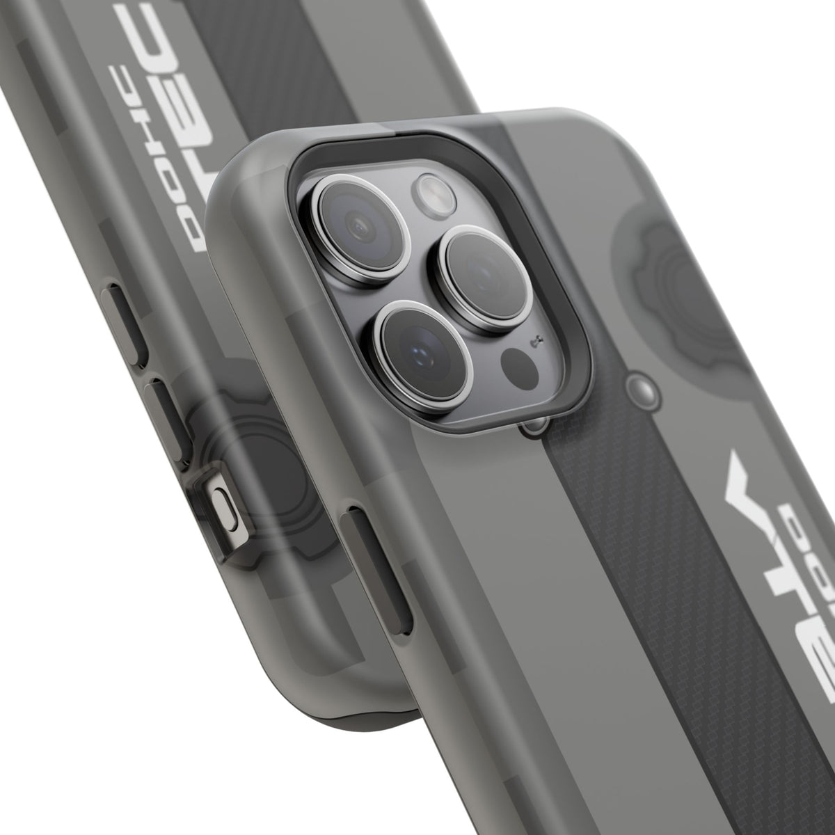 Gray B Series Engine Phone Case