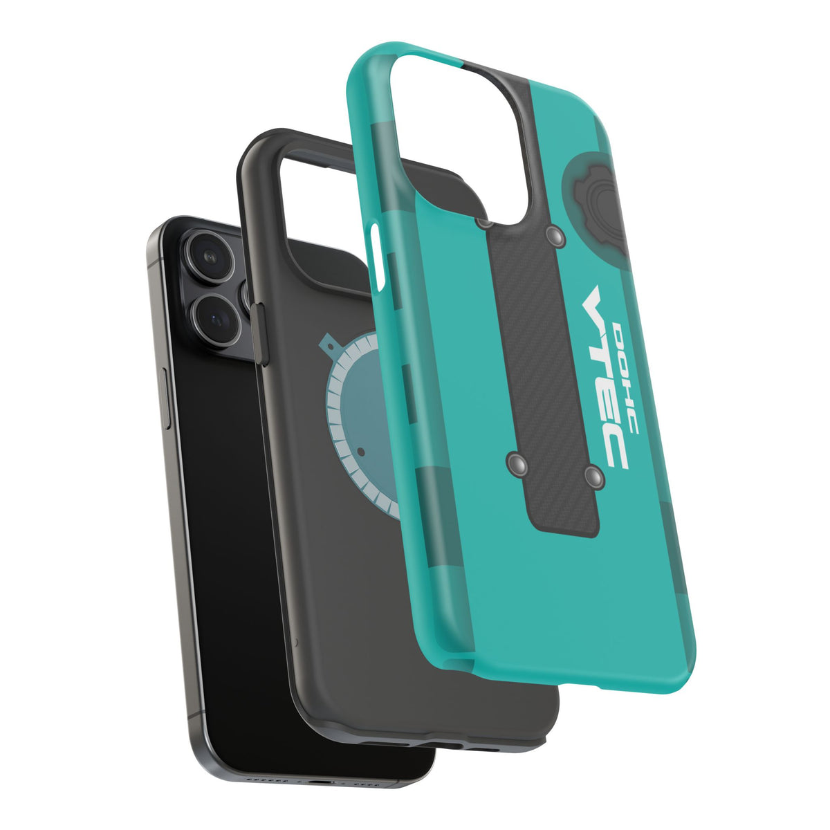 Teal B Series Engine Phone Case