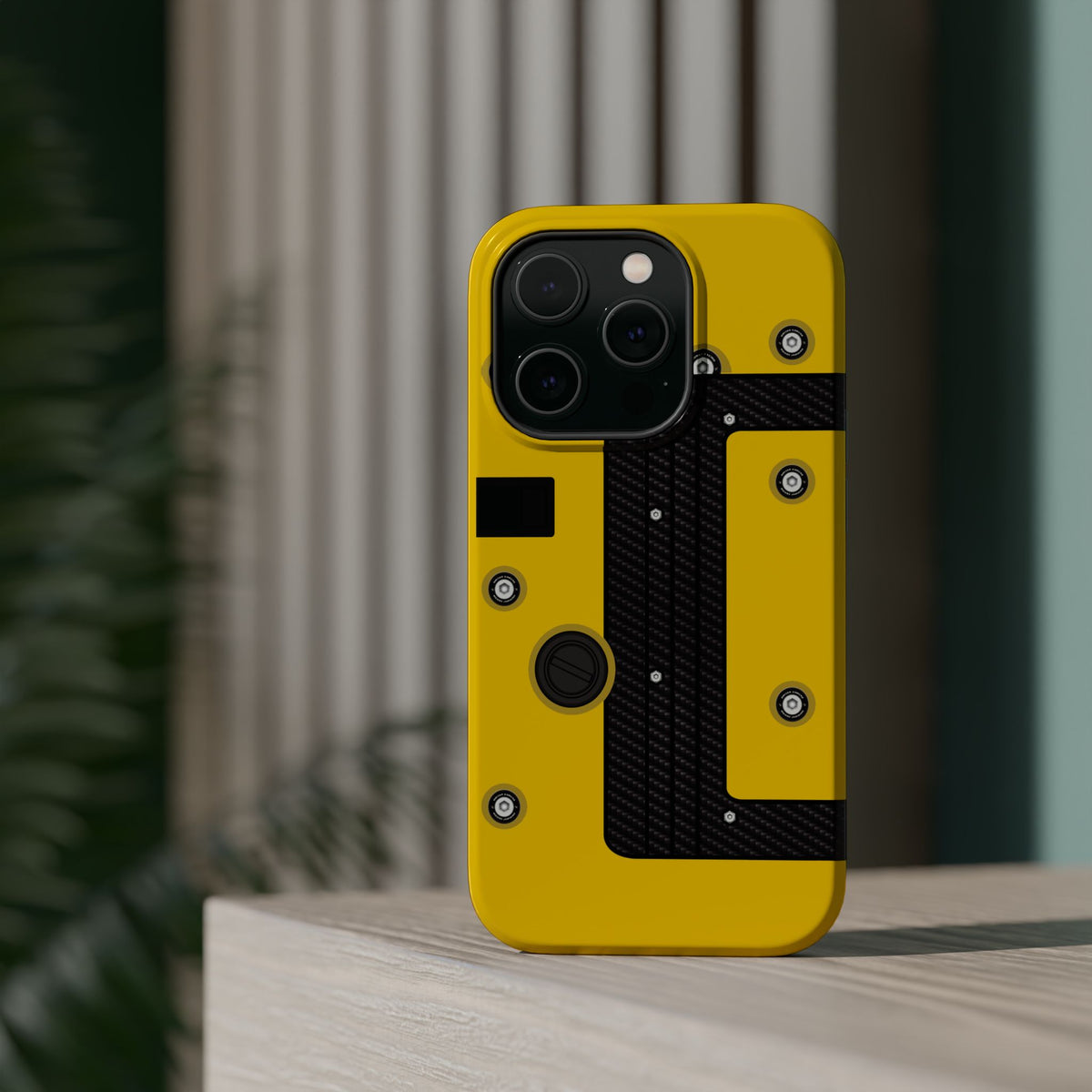 Yellow K Series Engine Phone Case