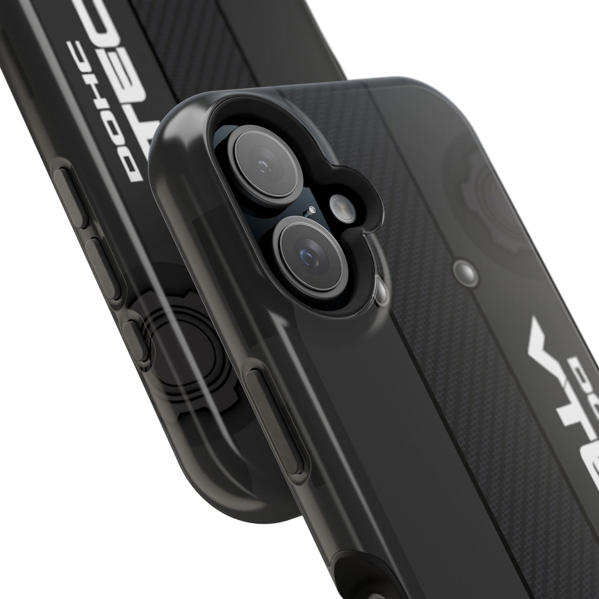 Black B Series Engine Phone Case