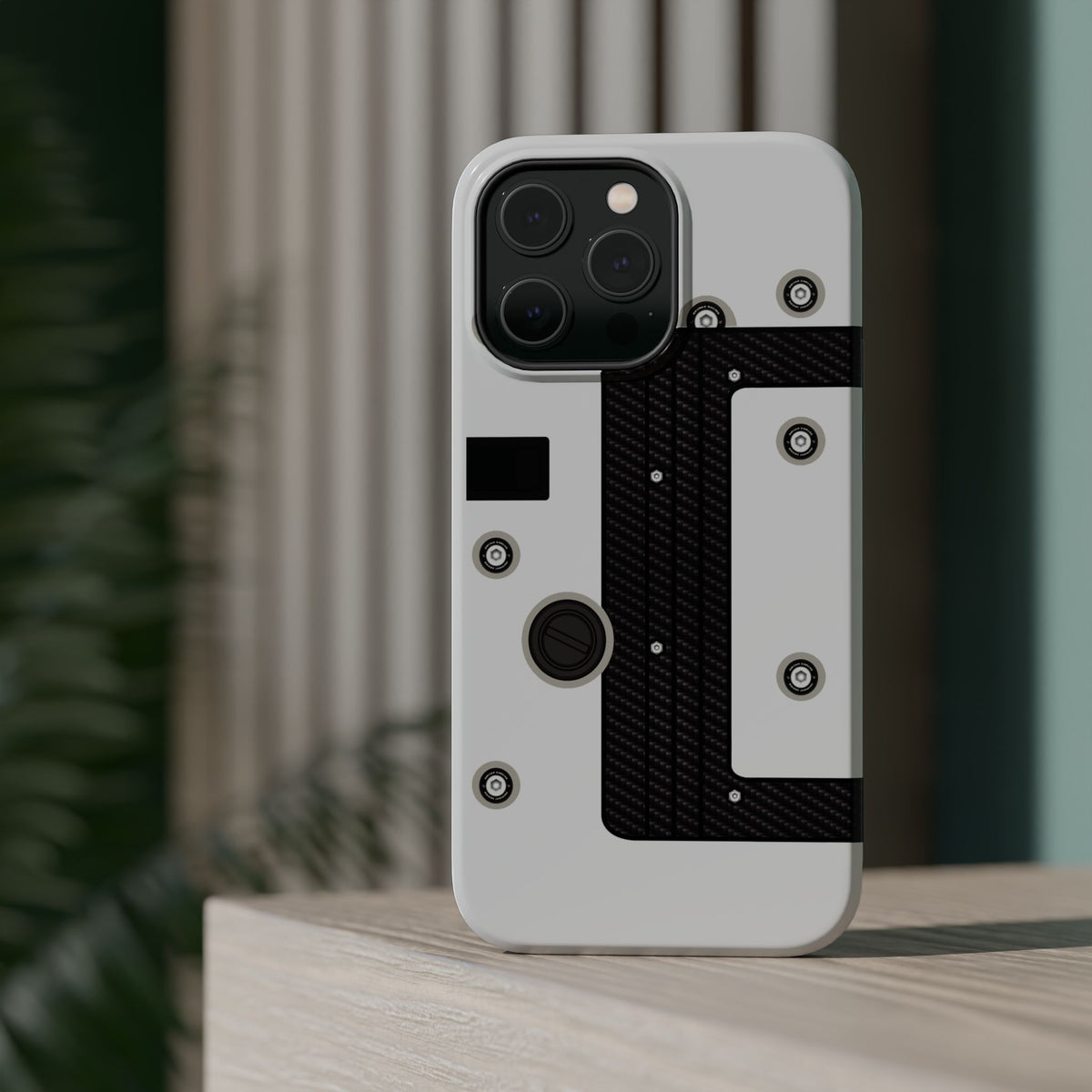 White K Series Engine Phone Case
