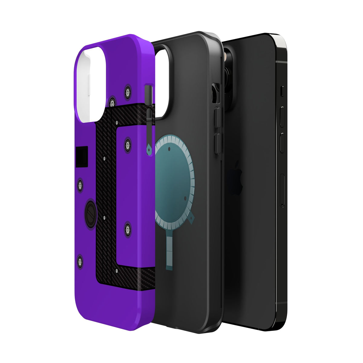 Purple K Series Engine Phone Case