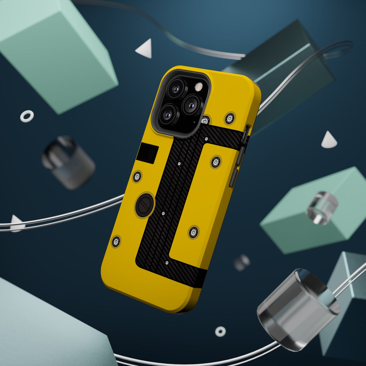Yellow K Series Engine Phone Case