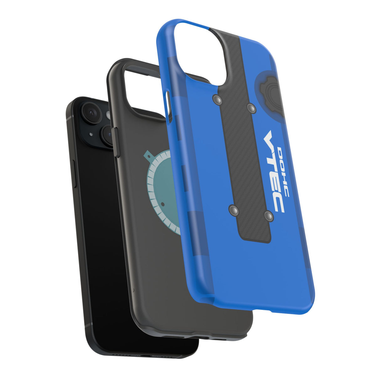 Blue B Series Engine Phone Case