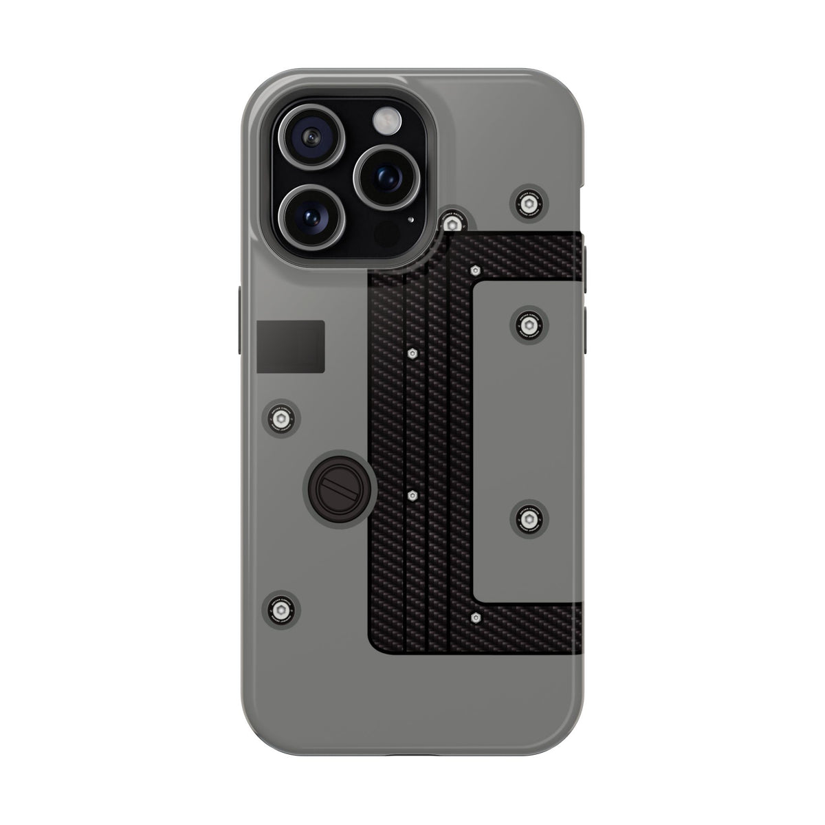 Gray K Series Engine Phone Case
