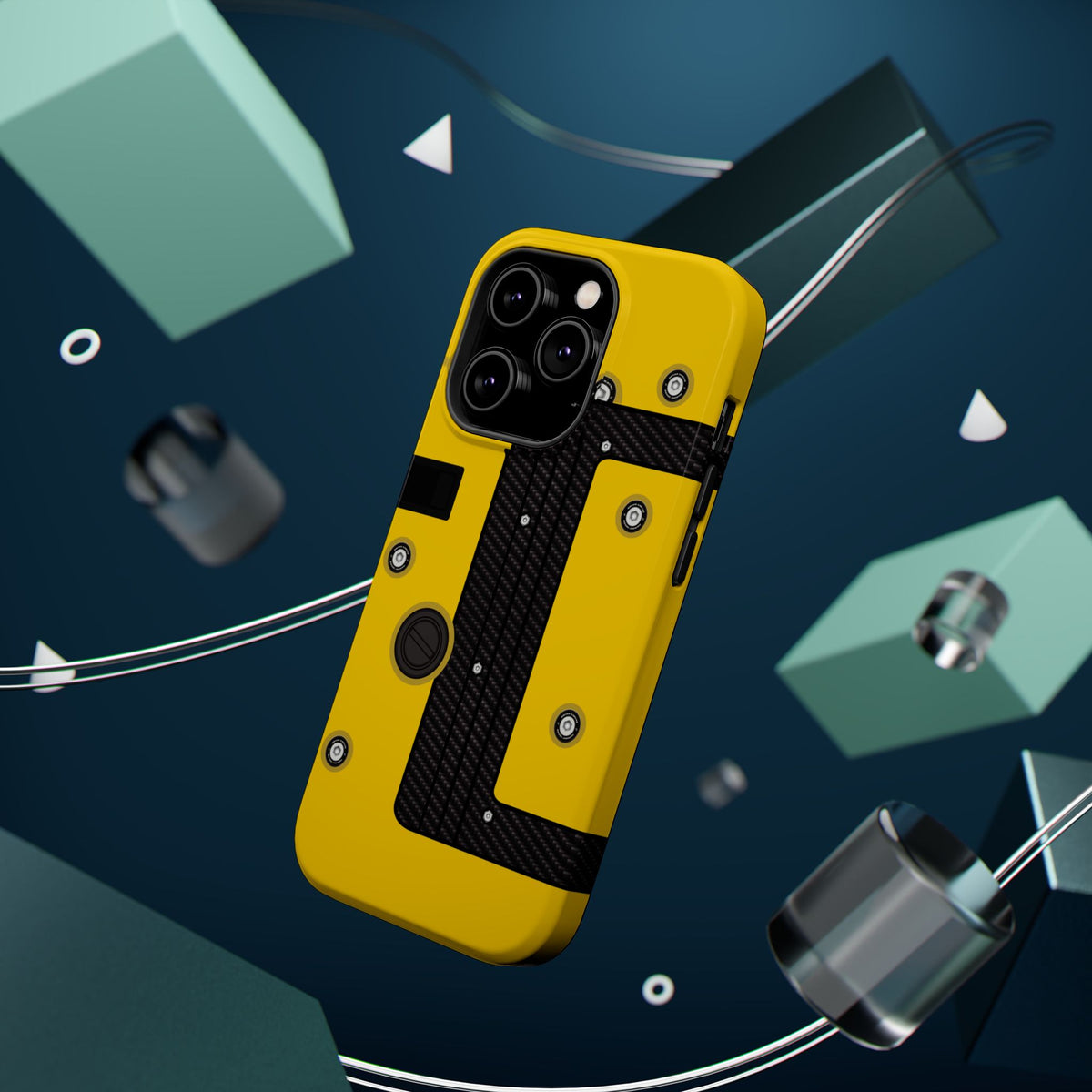 Yellow K Series Engine Phone Case