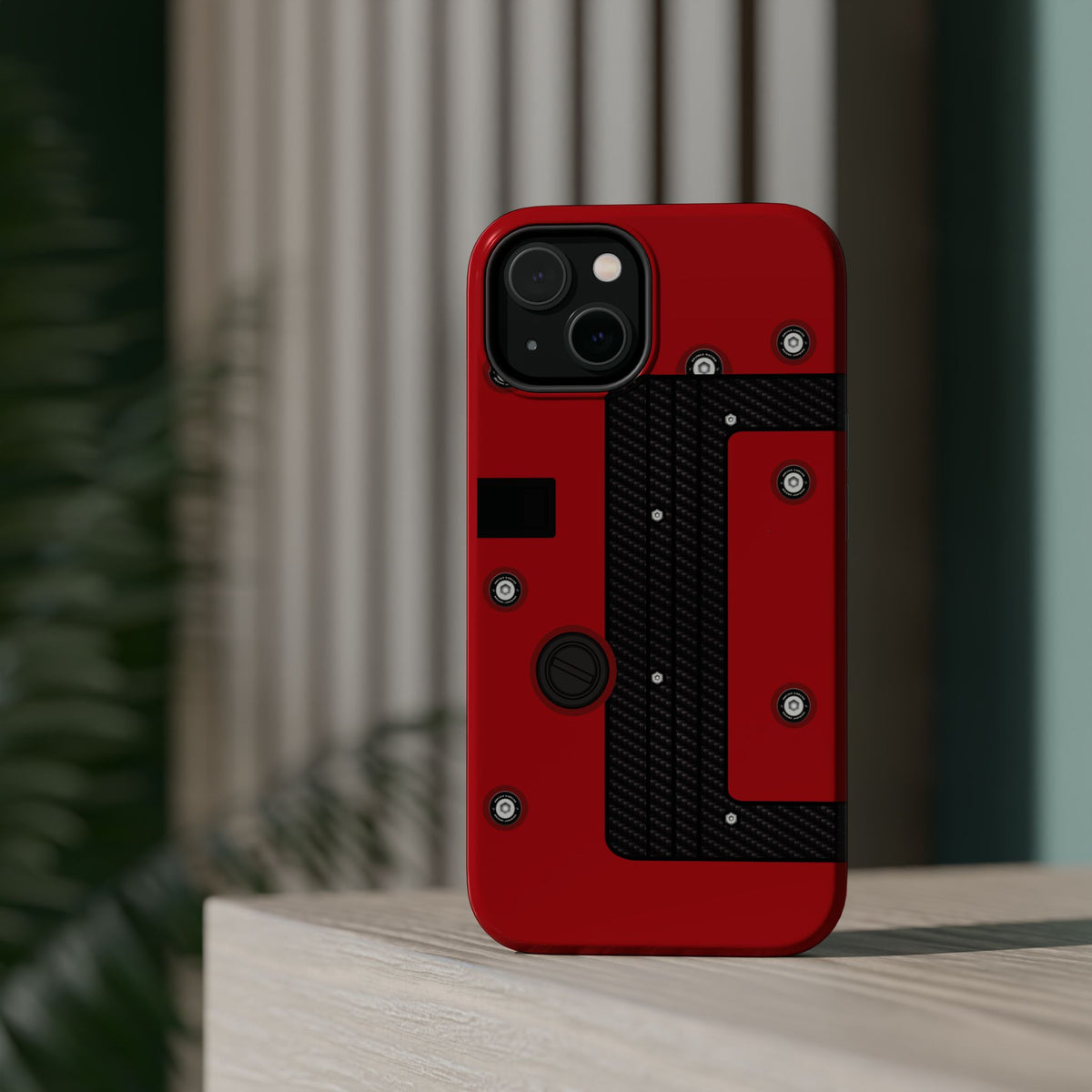 Red K Series Engine Phone Case
