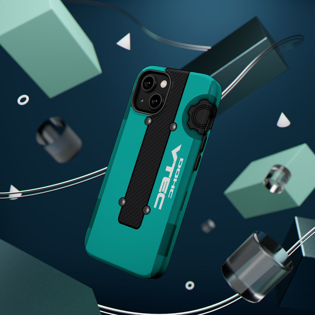 Teal B Series Engine Phone Case