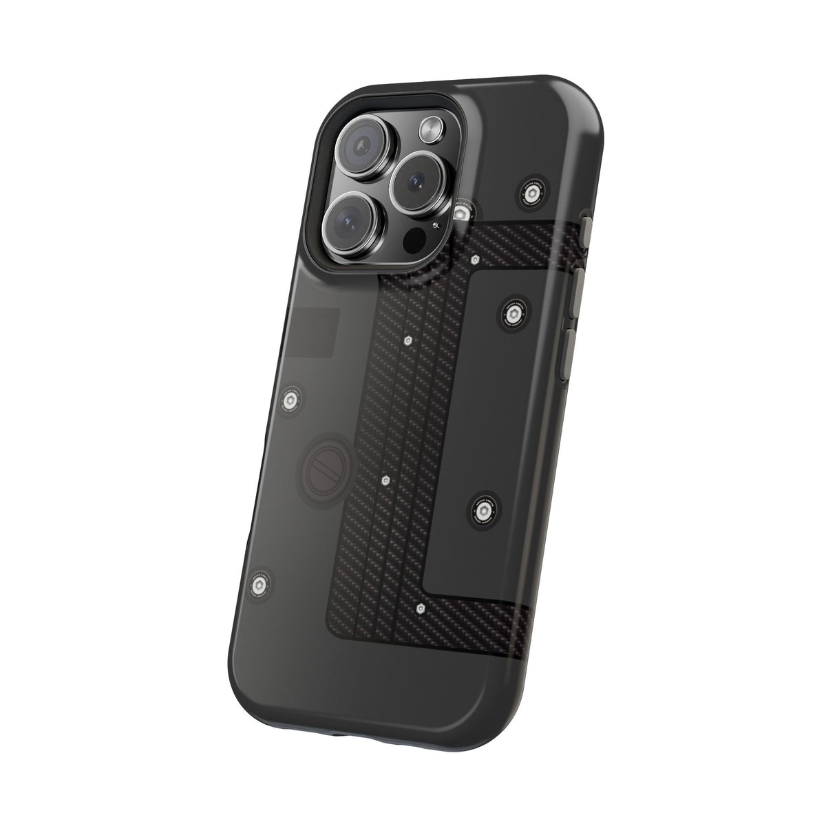 Black K Series Engine Phone Case