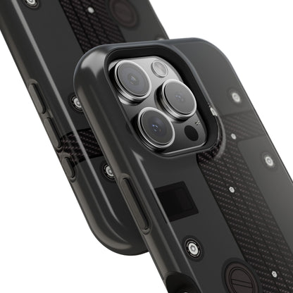 Black K Series Engine Phone Case