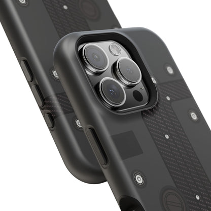 Black K Series Engine Phone Case