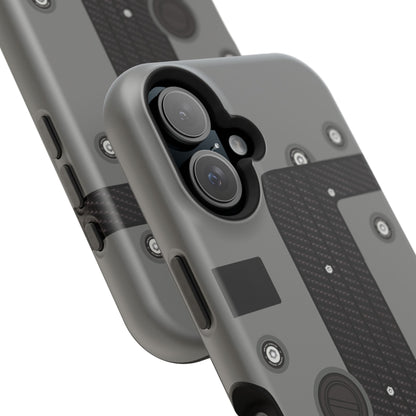 Gray K Series Engine Phone Case