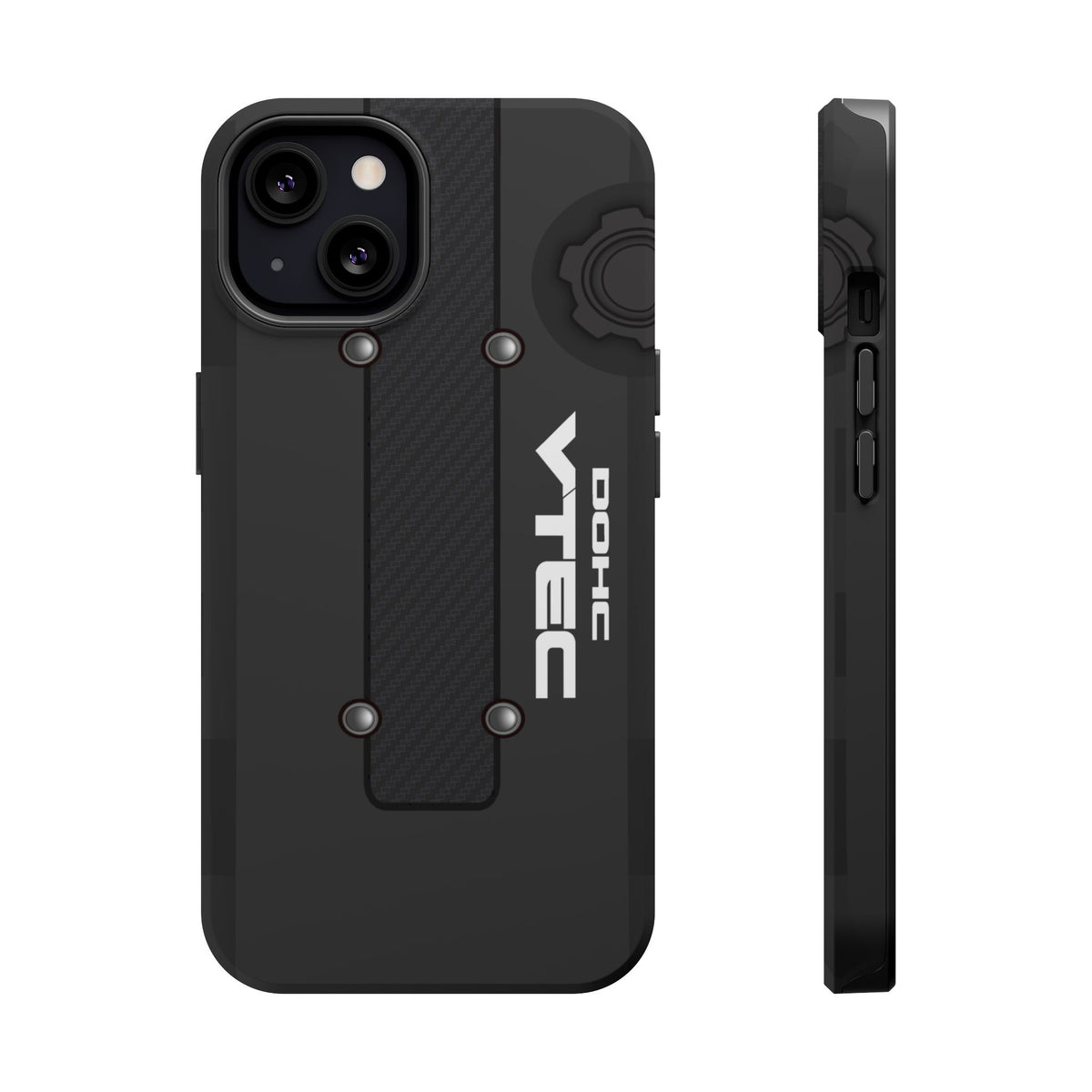 Black B Series Engine Phone Case