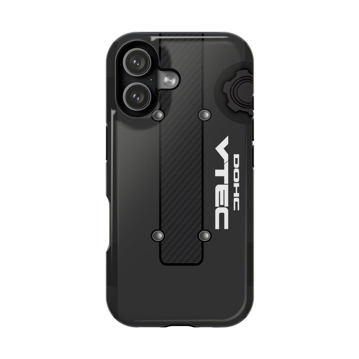 Black B Series Engine Phone Case