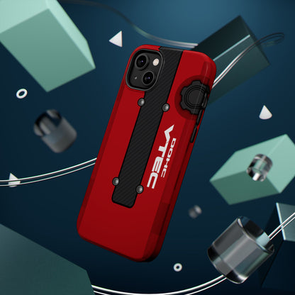 Red B Series Engine Phone Case
