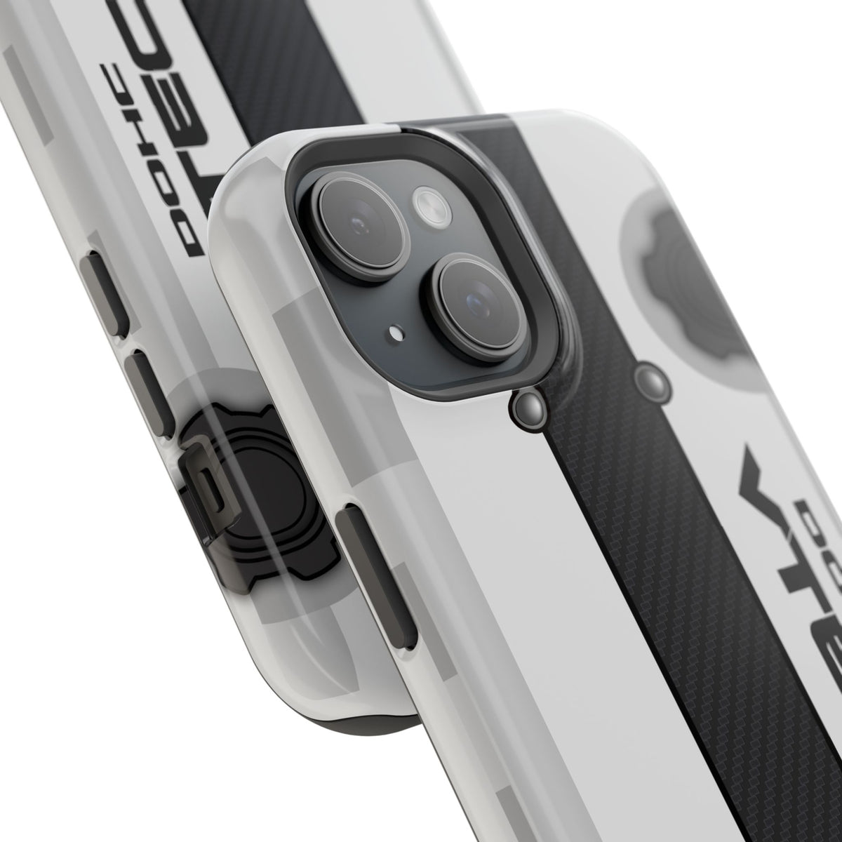 White B Series Engine Phone Case