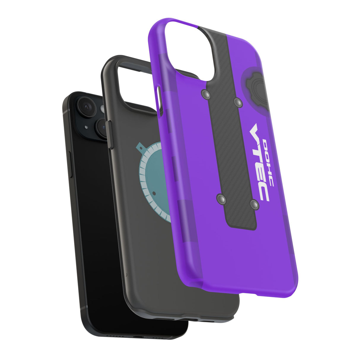 Purple B Series Engine Phone Case