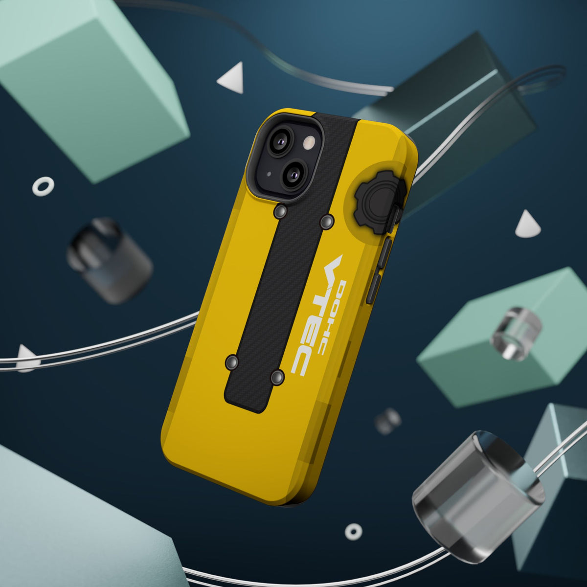 Yellow B Series Engine Phone Case