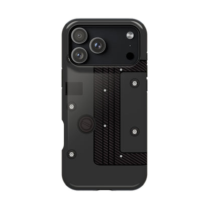 Black K Series Engine Phone Case