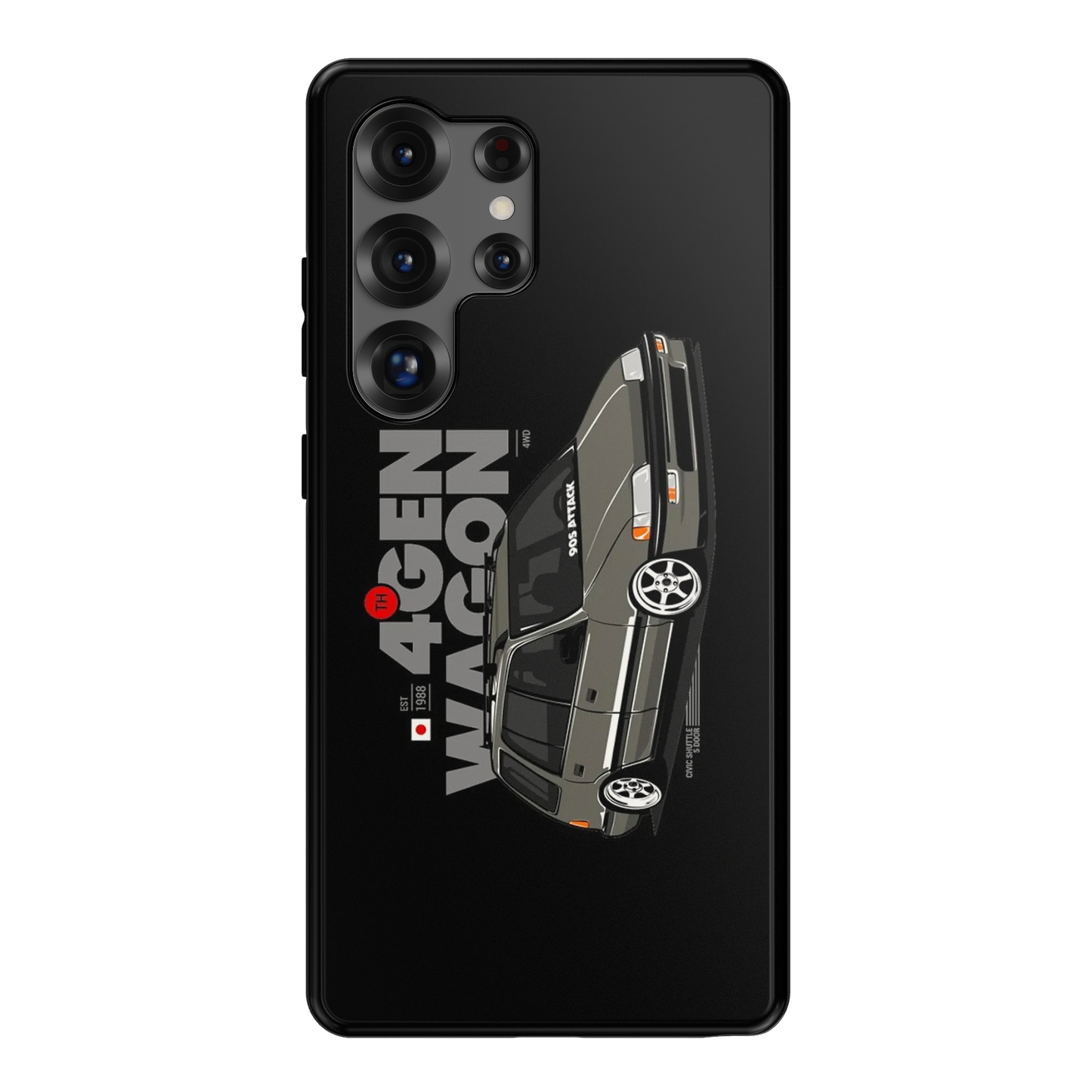 4th gen civic wagon Phone Case