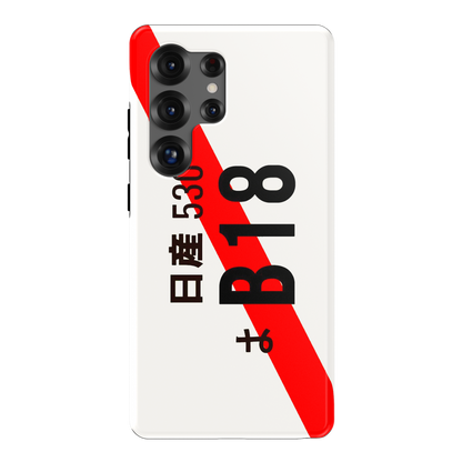 B18 Plate Phone Case
