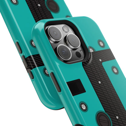 Teal K Series Engine Phone Case