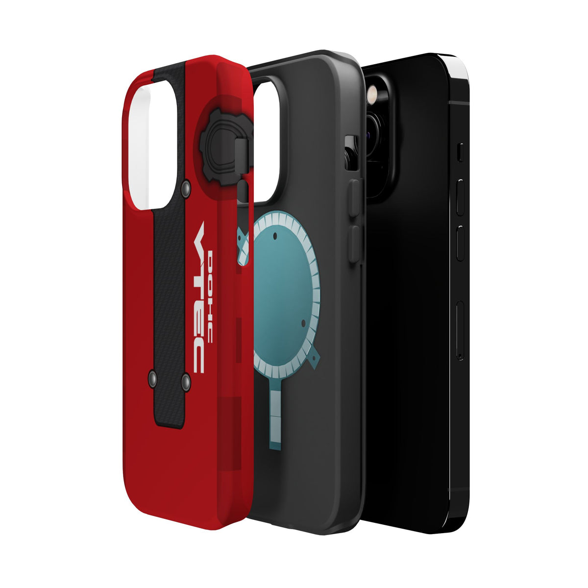 Red B Series Engine Phone Case