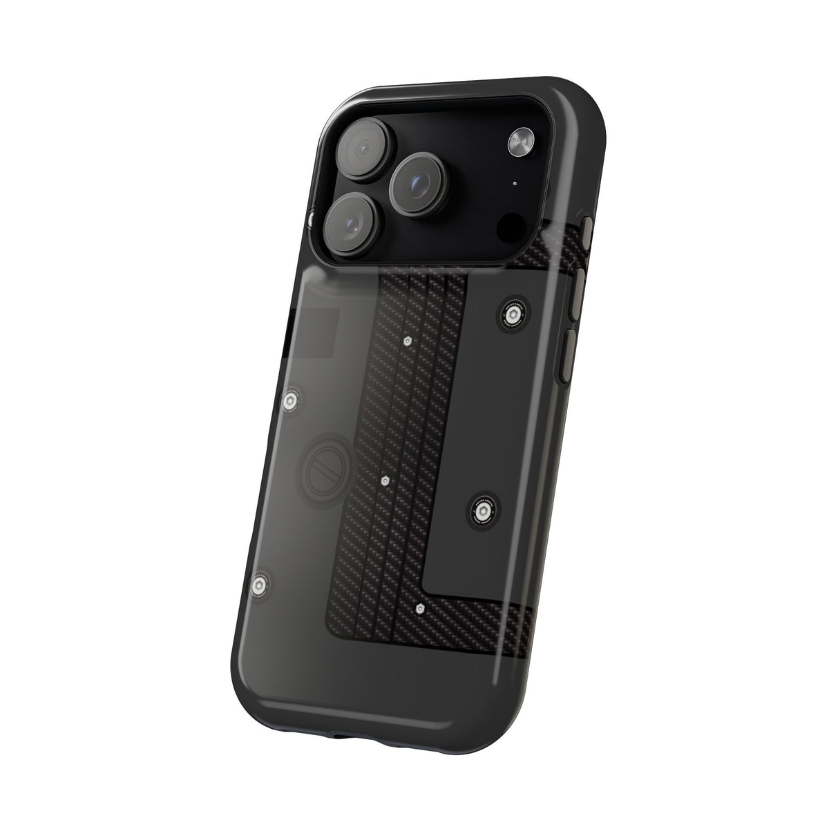 Black K Series Engine Phone Case