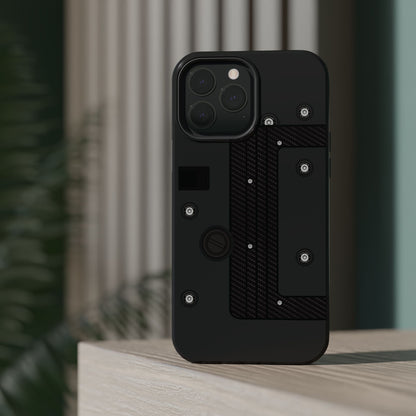Black K Series Engine Phone Case