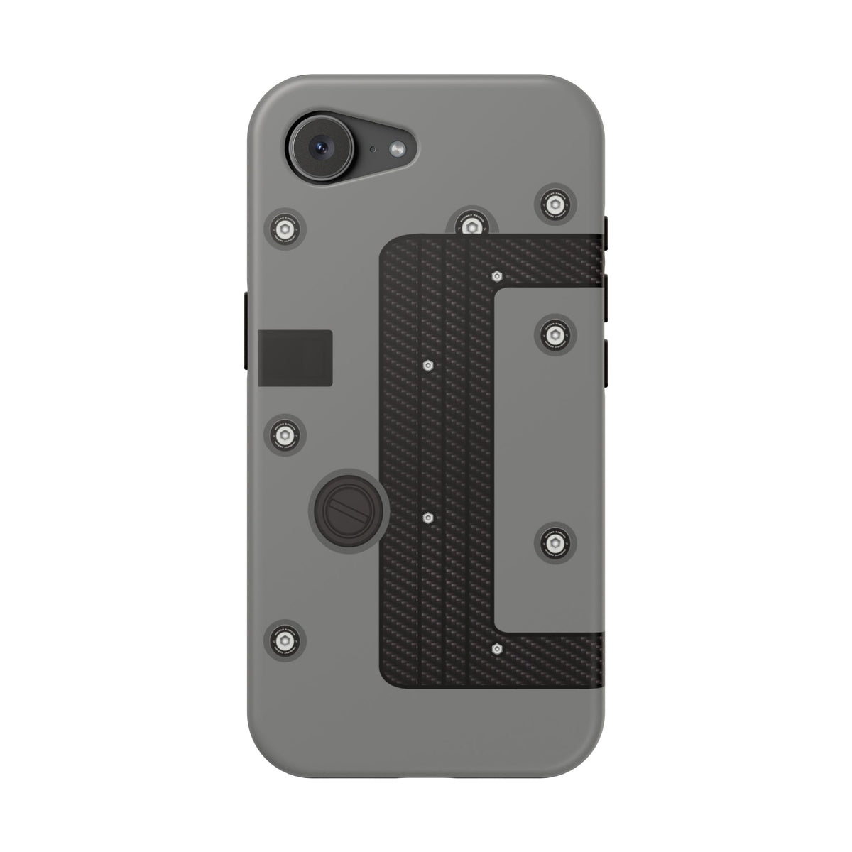 Gray K Series Engine Phone Case