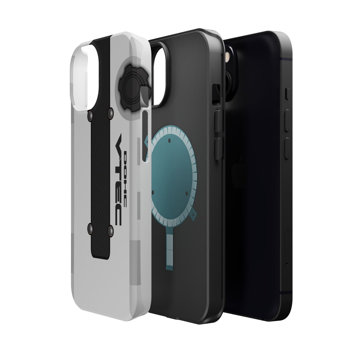 White B Series Engine Phone Case