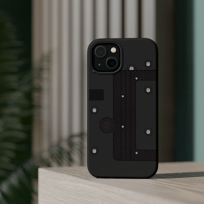 Black K Series Engine Phone Case