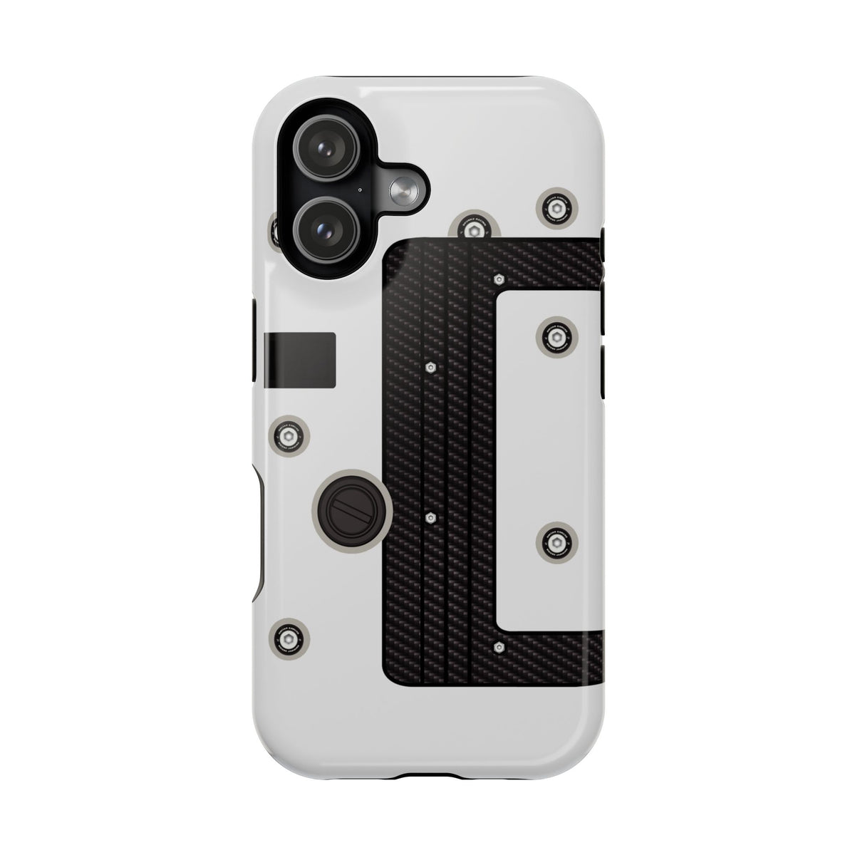 White K Series Engine Phone Case