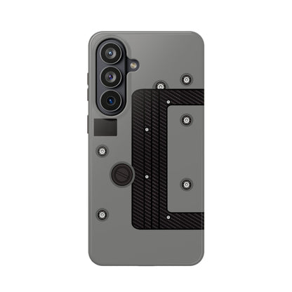 Gray K Series Engine Phone Case