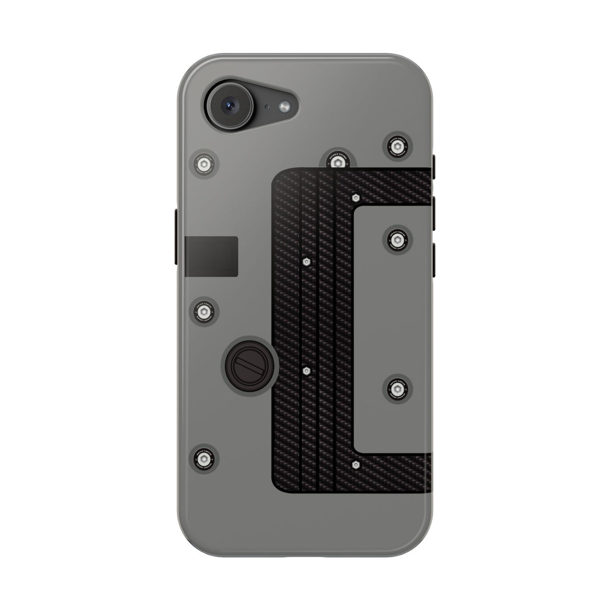 Gray K Series Engine Phone Case