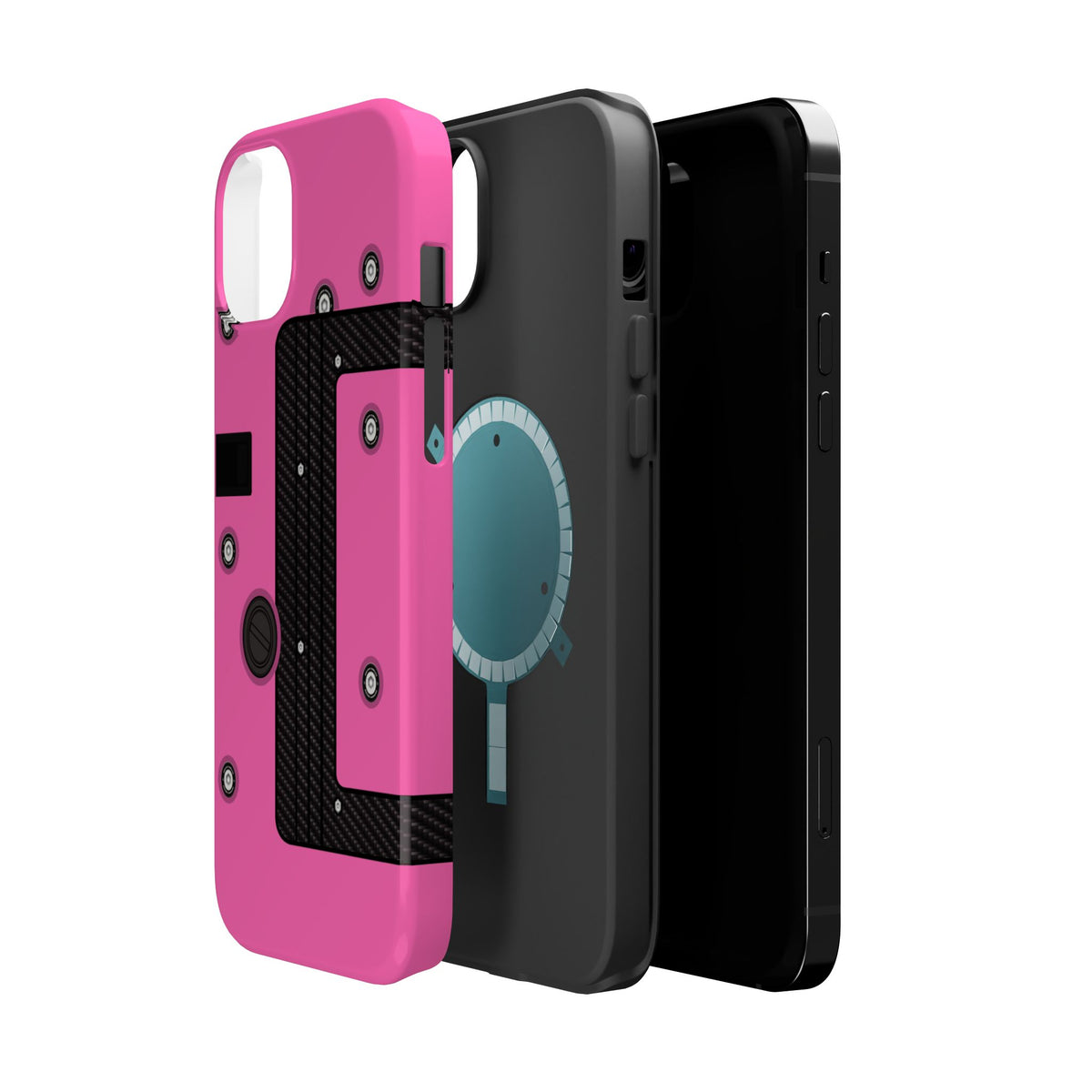 Pink K Series Engine Phone Case